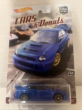 Hot Wheels 2017 Car Culture Cars & Donuts Subaru Impreza WRX Blue STI rally 5/5
