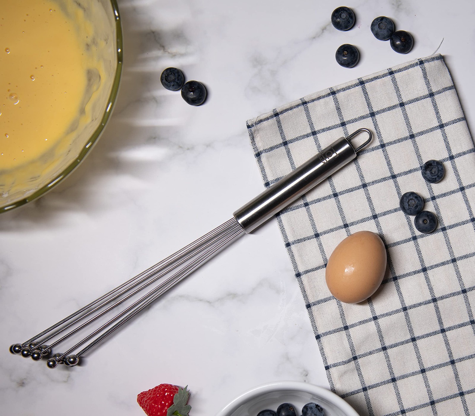 Stanless Steel Whisk Extra Large 12 inch Stanless Ball Whisk