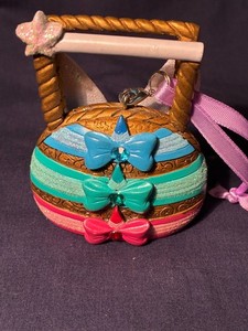 SLEEPING BEAUTY 3 FAIRIES BOWS & WANDS & WINGS CHRISTMAS ORNAMENT.
