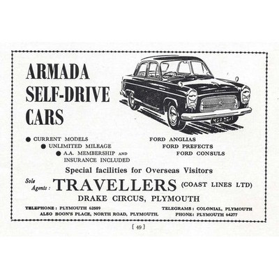 Plymouth Armada Selbstfahrende Autos Oldtimer Werbung 1958