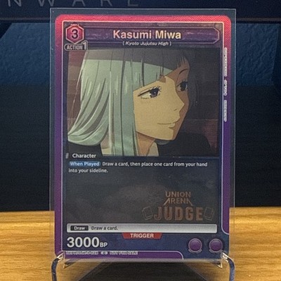 Kasumi Miwa Judge Foil  - UEPR /JJK-3-028 NM - Union Arena