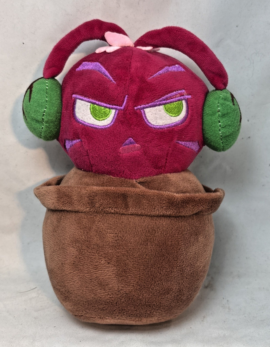 Plants vs Zombies Plush Potted Phat Beet Soft Stuffed Toy | eBay