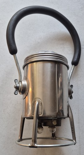 Old Conger Portland OR Railroad Train Brakeman's Battery Electric Signal Lantern - Picture 11 of 12