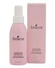 Boscia Rosewater Mist with Witch Hazel and Aloe Vera - 140ml 4.73oz - NIB