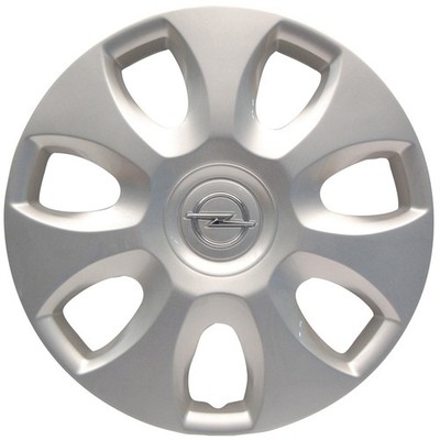 1x ORIGINAL GM Opel Radkappe Radblende 15 Zoll Silber CORSA D 6006266