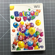 Balloon Pop (Nintendo Wii, 2007) NTSC-U/C Puzzle Game Manual Included