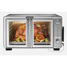 Gourmia XL Digital Countertop Oven w/ Air Fry, Temperature Probe, Stainless