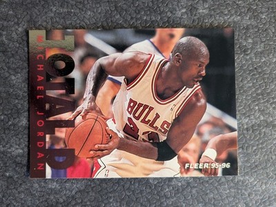 Fleer 95-96 Total D Michael Jordan #3 of 12 Chicago Bulls