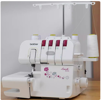 Benchtop Overlock Sewing Machine M343D 4 Threads 3 Threads Close Crochet