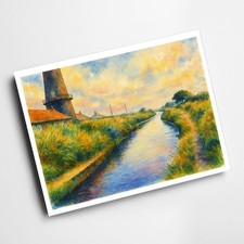 A4 PRINT - The Criff, Trusthorpe - Vintage Art Style