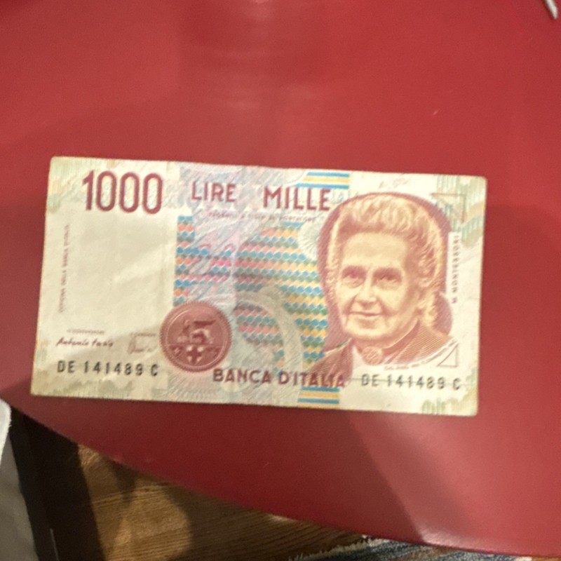 Italy 1000 Lire Banknote uncirculated