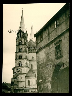 Bamberg 1955 - Imperial Cathedral - 1950s - Photo 6x9cm