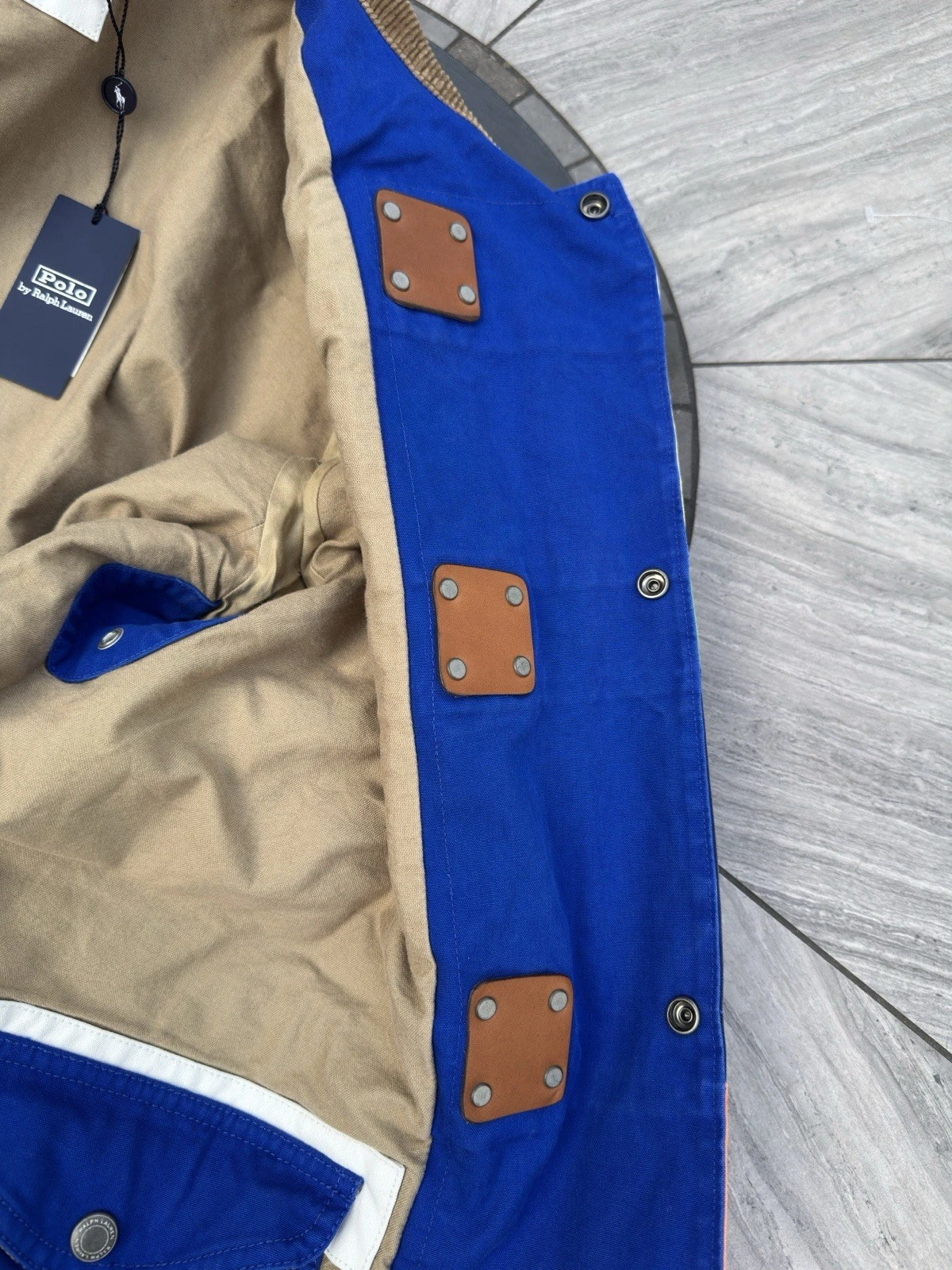 Polo Ralph Lauren  Cortland Color Block Jacket  Men’s Size XL image 15