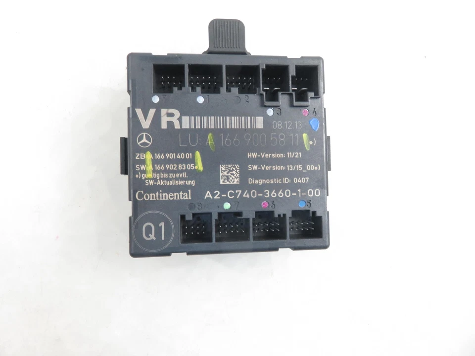 Modulo porta Mercedes-Benz CLA Coupé C117 1669014001 / CZ 92671 - Immagine 3 di 4