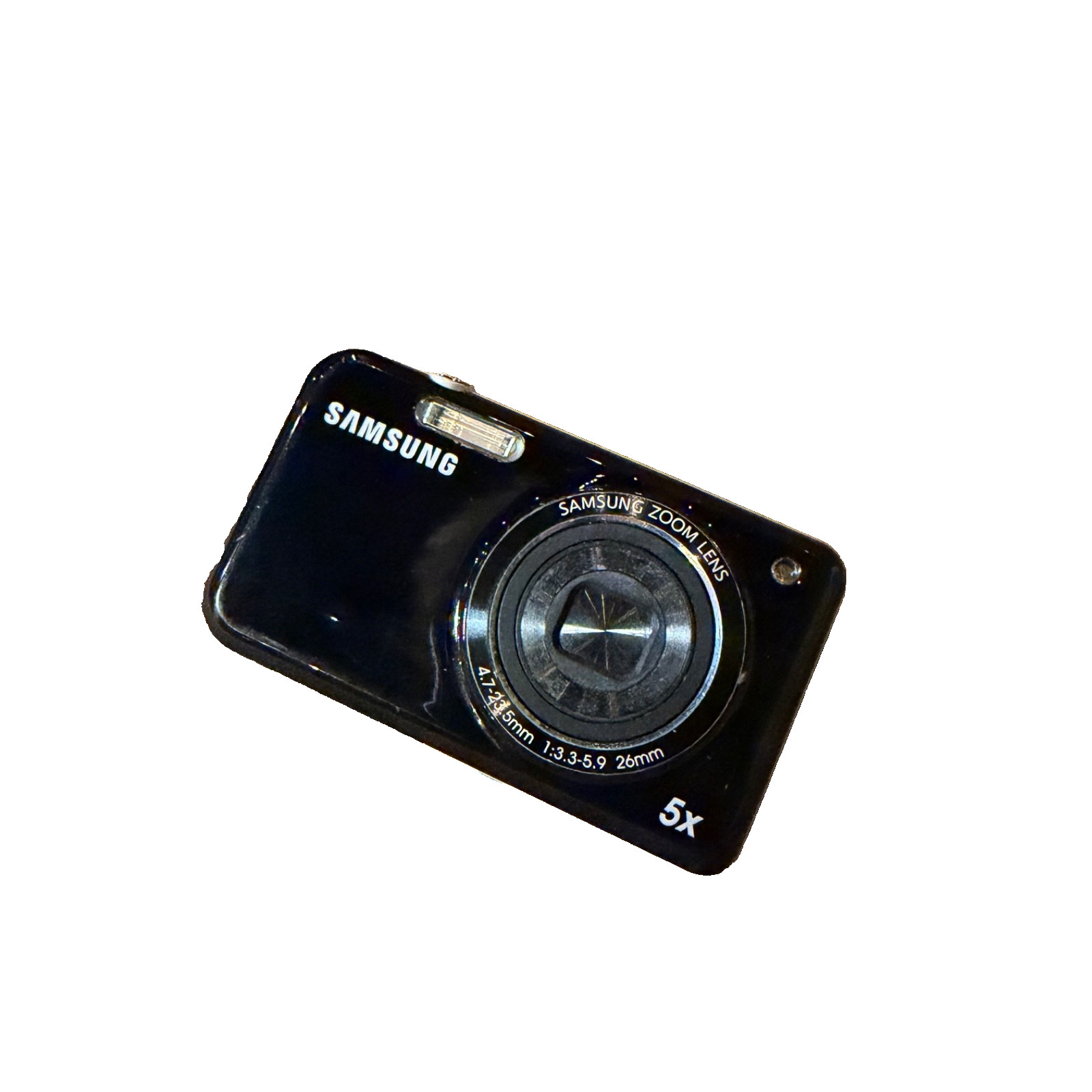 Samsung 5x Optical Zoom Compact Digital Camera Black