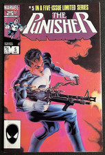 Punisher #5 1986 Limited Series Mike Zeck & Phil Zemelman Classic Cover NM
