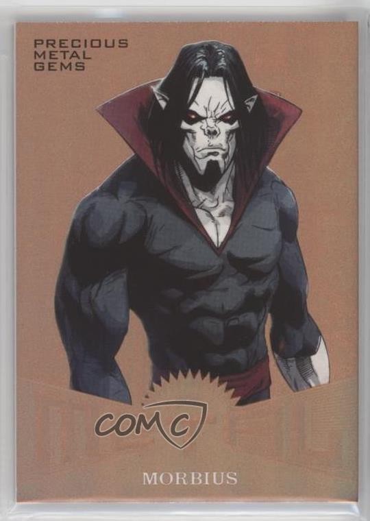 2017 Fleer Ultra Marvel Spider-Man Metal PMG Bronze 36/199 Morbius #MM28 uf7