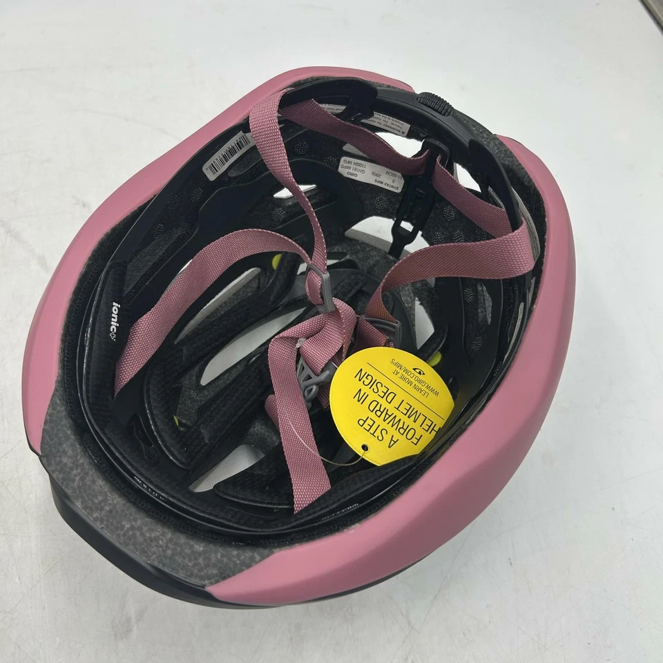 Casco de ciclismo de carretera Giro Syntax MIPS para adultos carbón mate/rosa polvorienta, pequeño, SIN CAJA Foto 4 de 4