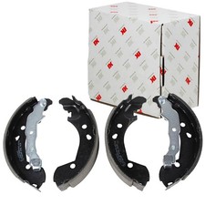 NK BREMSBACKEN SATZ HINTERACHSE PASSEND FÜR NISSAN MICRA NOTE RENAULT CLIO