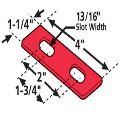 Specialty Products Tandem 1/16'' Heavy Duty PTRBLT Truck Alignment Shims Set of 6