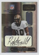 2005 Playoff Prestige Draft Picks Holofoil 39/50 Roddy White #DP-10 Auto 0q3