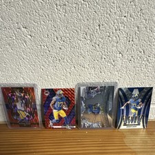 Panini Davante Adams Card Lot Select Mosaic Prizm Rams NFL 2025 4 Cards