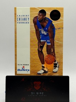 1993-94 Skybox Premium - Calbert Cheaney #191 (RC)