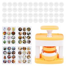 Button Maker Machine 2.16 Inch DIY Creative Pin Press Badge Punch 48 PCS