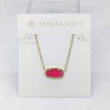 Nuevo Collar Colgante Kendra Scott Elisa Oro En Ilusión Azalea