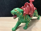 Vintage 1983 HeMan MOTU Battle Cat Action Figure – Mattel Taiwan – w/ Saddle pc
