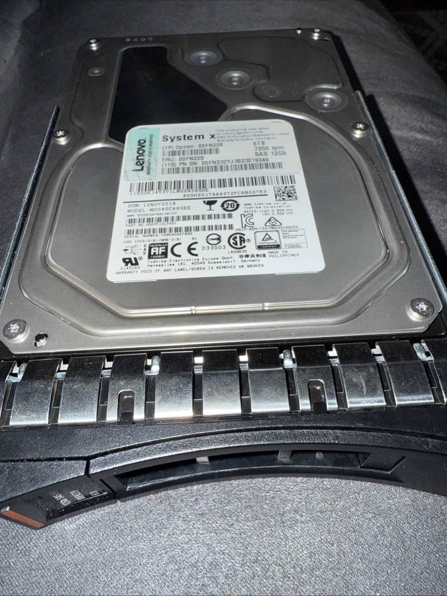 Lenovo SAS 6TB Internal Hard Disk Drives for sale | eBay