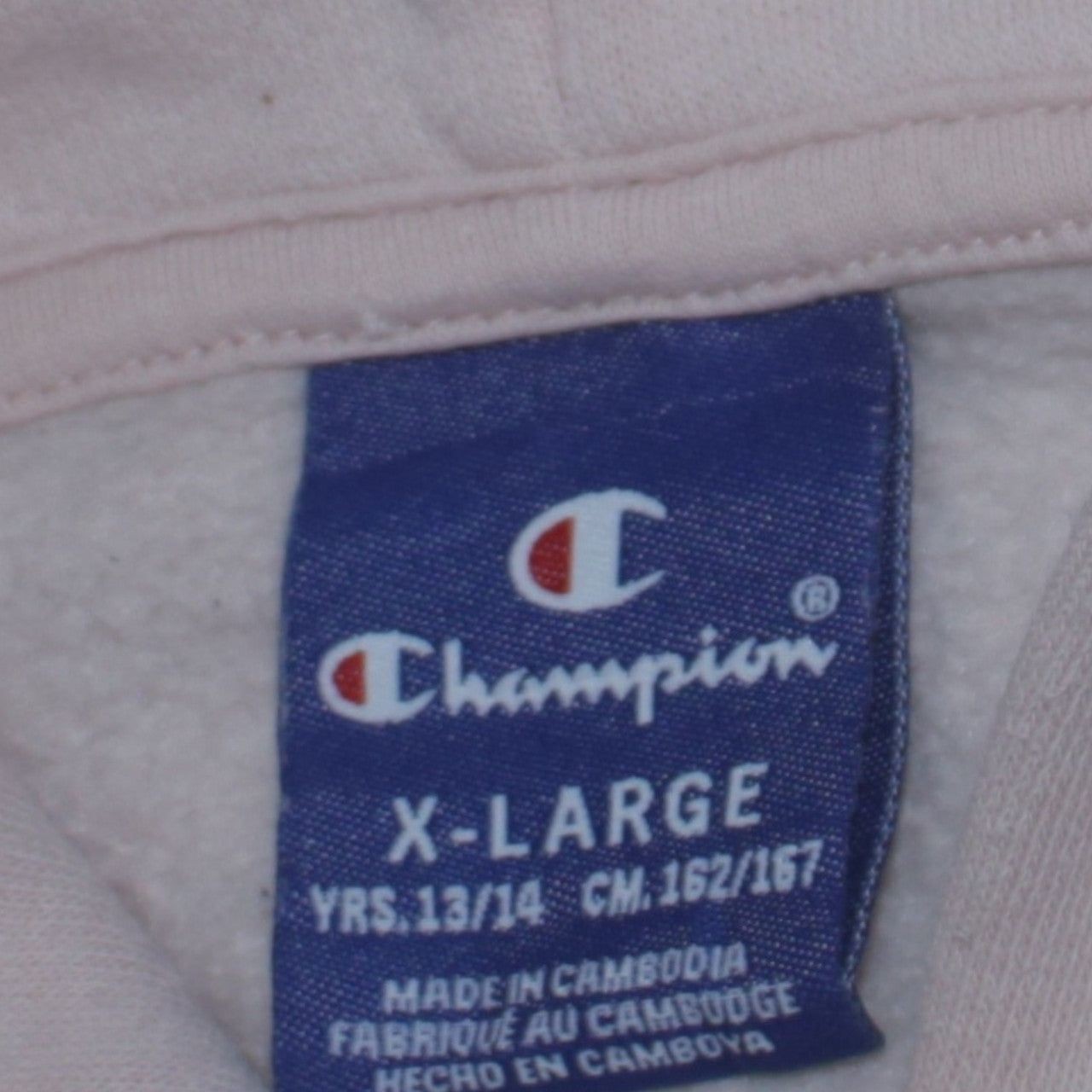 Champion Pink Hoodie Womens Xl image 7