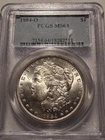 🔥1884 O MORGAN SILVER DOLLAR PCGS MS64 NEW ORLEANS DOLLAR