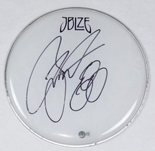 Jason Bonham Signed Autograph 12" Drumhead Led Zeppelin John's Son Beckett COA