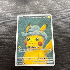 van gogh pokemon card value Cuadro Decorativo Pokemon TCG Pikachu Van Gogh