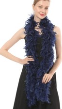 60 Gram 2 yards Long Chandelle Feather Boa Great for Party Wedding Halloween ...