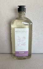 Bath  Body Works Aromatherapy rose lavender Sleep body wash foam bath 10 oz