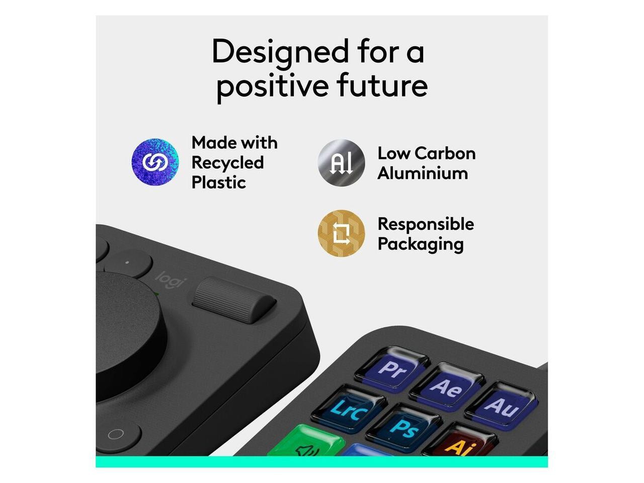 Logitech MX Creative Console Keypad & Dial Keyboard   920-012660