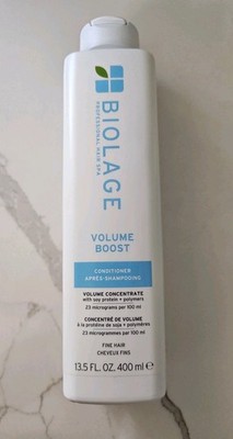 Biolage Volume Boost Conditioner for Fine Hair Soy Protien Cruelty Free 13.5 Oz 