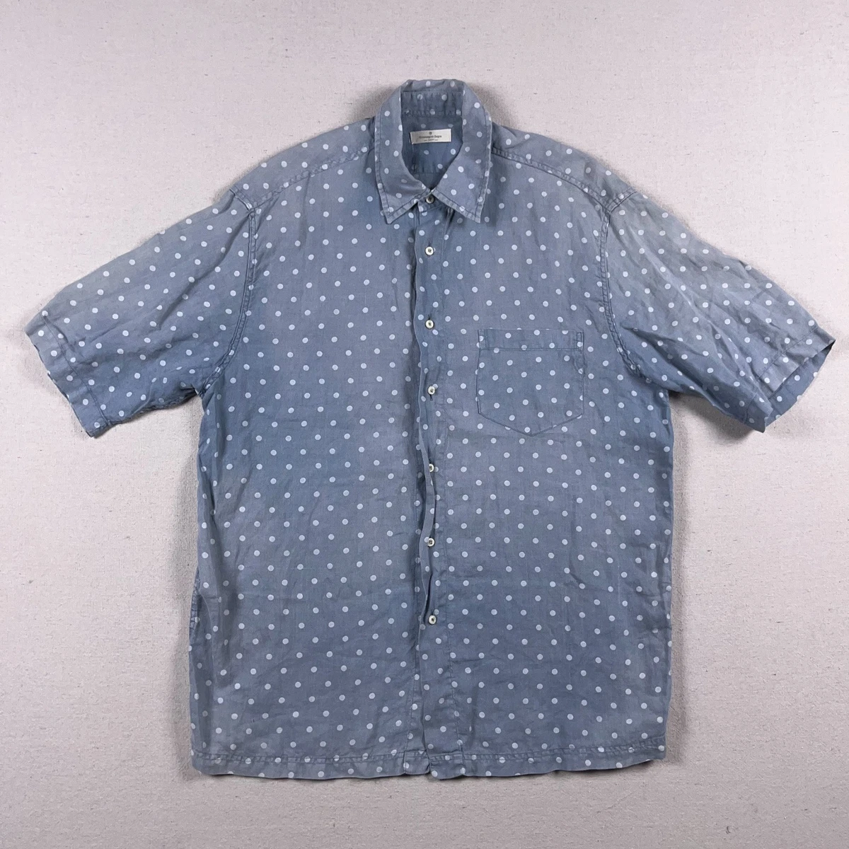 Ermenegildo Zegna Linen Casual Button-Down Shirts for Men for sale