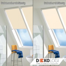 Für ROTO WDF Lichtundurchlässig Rollo HK 845 846 847 310 weiss grau beige blau