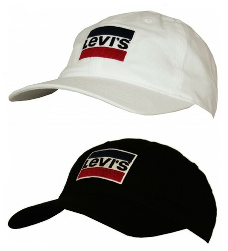 Cappello berretto con visiera uomo regolabile cotone LEVI'S articolo 228324  | eBay