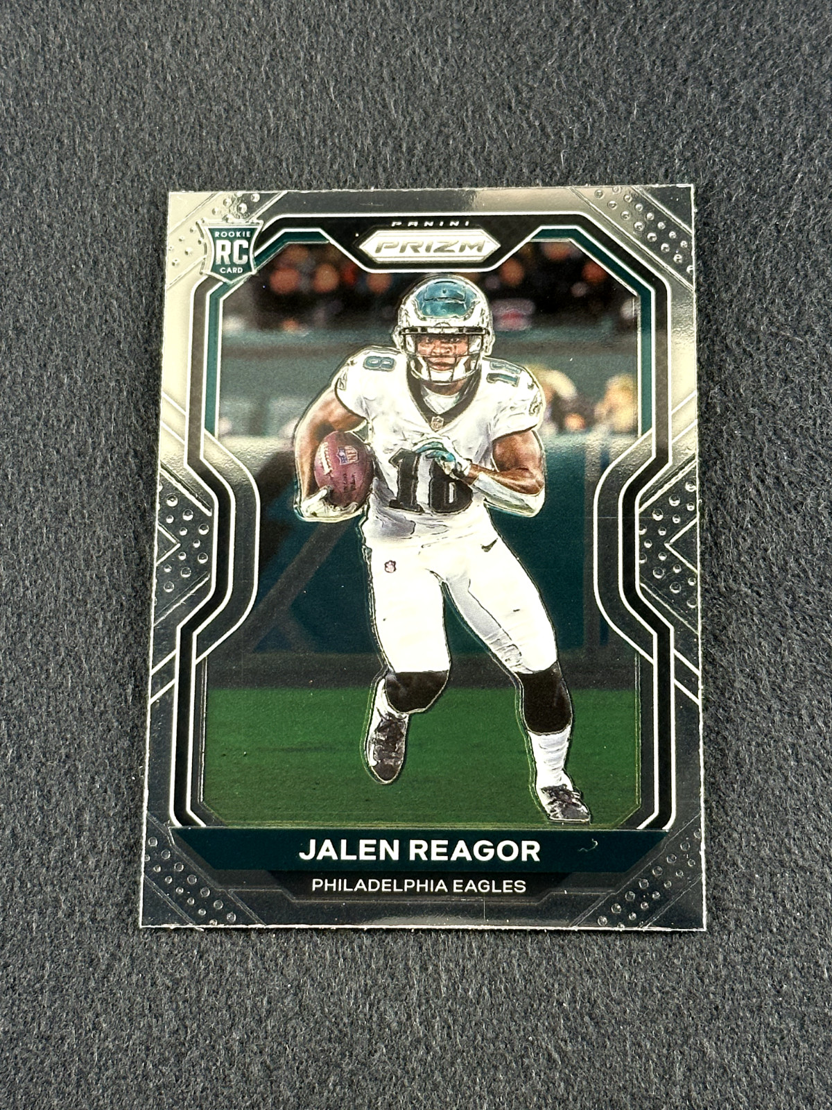 2020 Panini Prizm JALEN REAGOR Rookie Card RC #342 Philadelphia Eagles