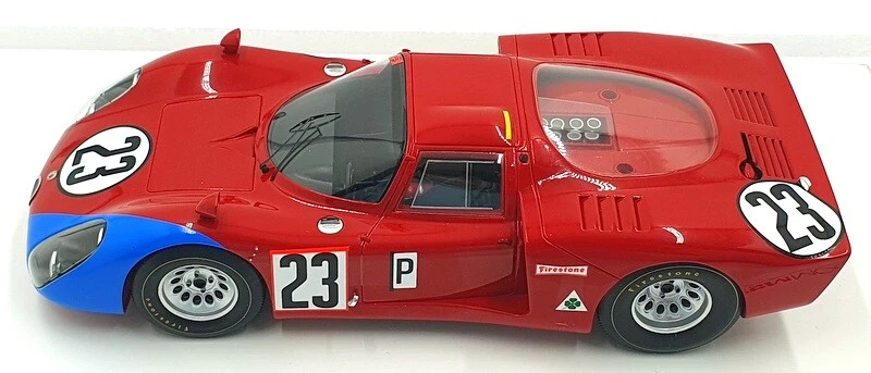 True Scale Miniatures TSM 1/18 Scale TSM151805R 1968 Alfa Romeo Tipo 33/2 #23 - Image 3 of 4