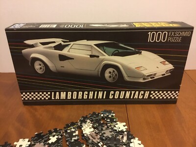 Vintage LAMBORGHINI COUNTACH Puzzle F.X. Schmid #98164.1