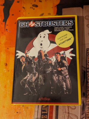 Ghostbusters (Activision 1984) ATARI 2600 VCS (Box, Modul) works classic 8-bit