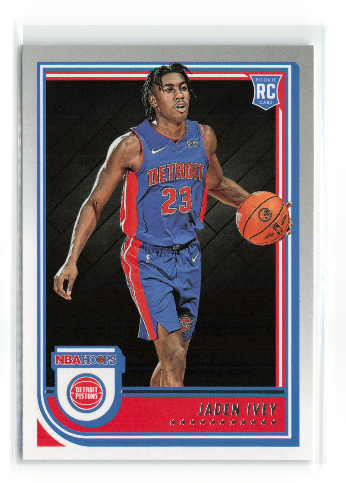 JADEN IVEY #235 2022-23 PANINI HOOPS BASKETBALL PISTONS RC