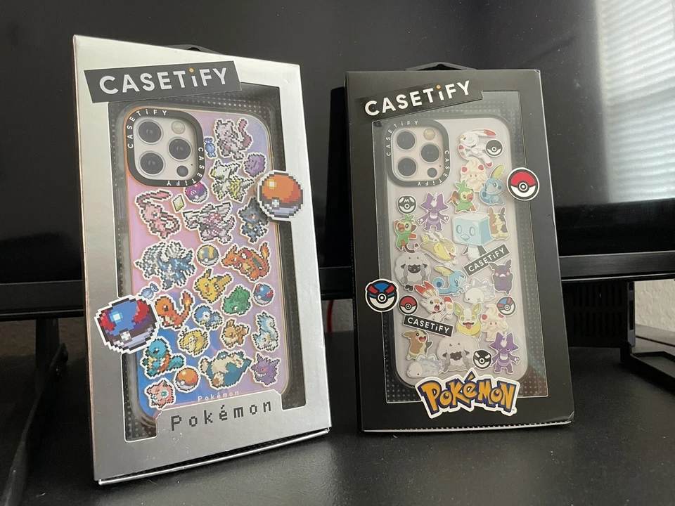 2 capas colecionáveis Pokemon X Casetify edição limitada para iPhone 12, 12 pro - Imagem 2 de 4