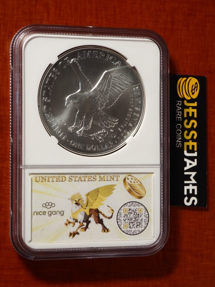 2025 (P) SILVER EAGLE NGC MS70 FIRST EAGLE PRIVY RELEASE