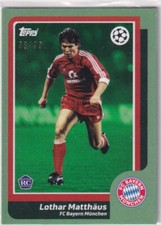 Topps Lost Rookie Card RC - Lothar Matthäus Green 38/99. rookie card picture